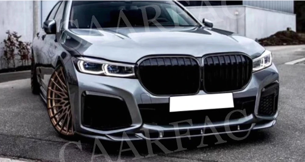 For BMW 7 Series G11 G12 Carbon Fiber Front Bumper Lip