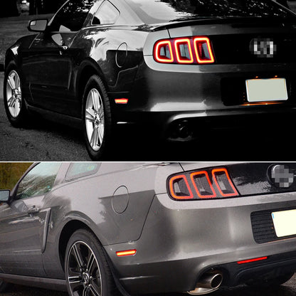 For Ford Mustang 2010-2014 Fender Flare 2PCS Bright White Red