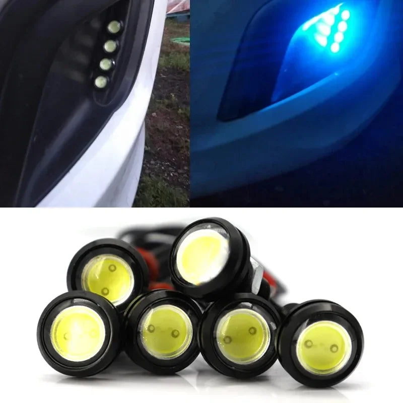 10PCS Pack 18MM Eagle Eye Drl Daytime Running 12V