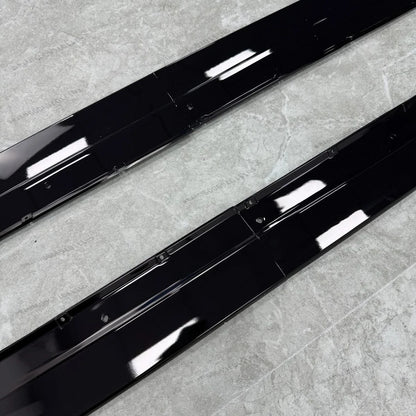 For BMW 5 Series G30 G31 M Performance Gloss Black Side Skirt
