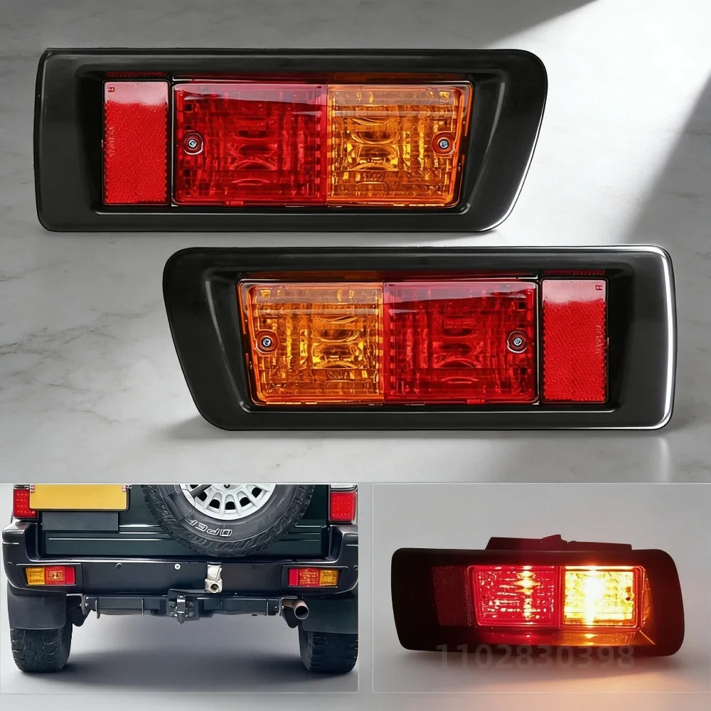 For Toyota Land Cruiser Prado LC90 2PCS Rear Bumper Tail 3400