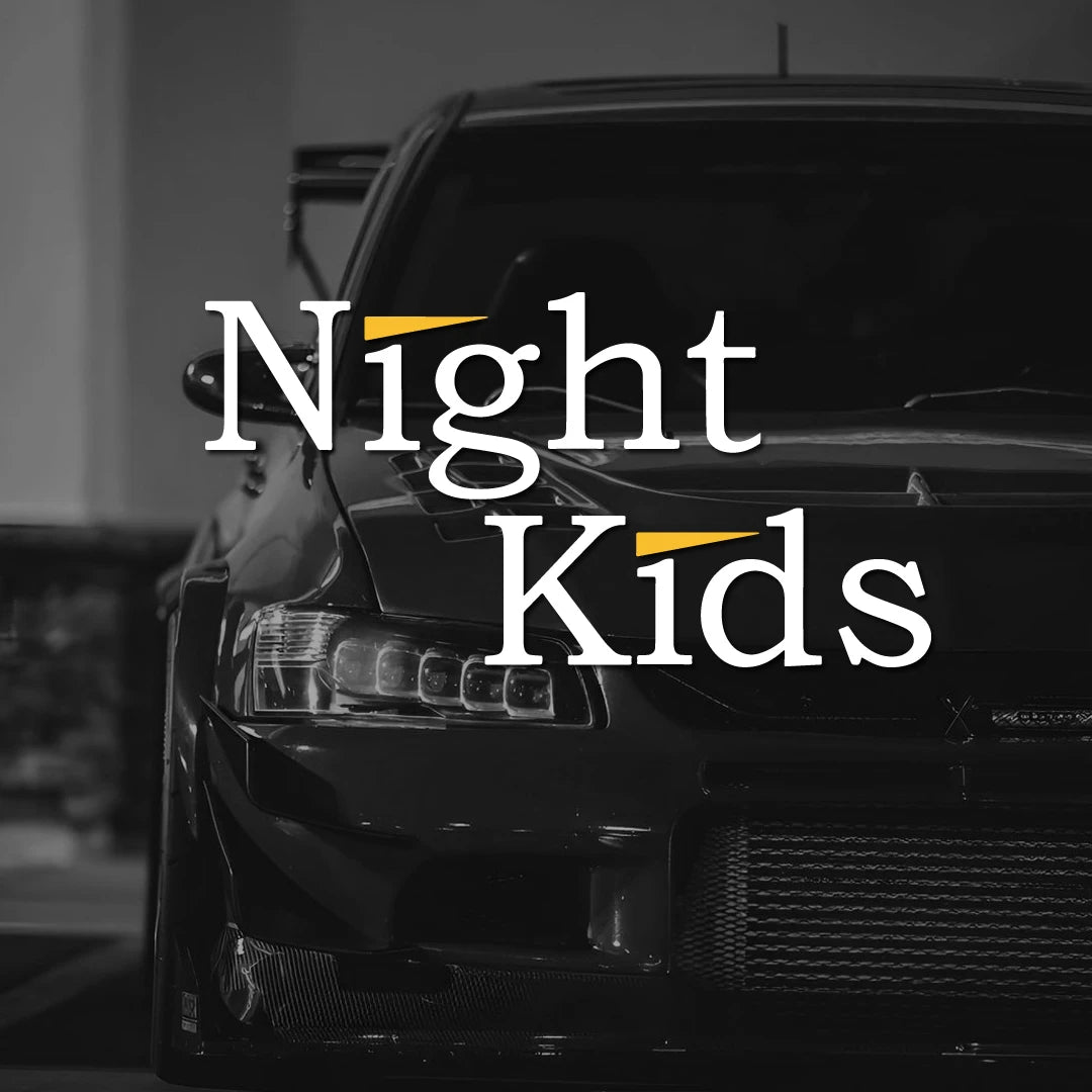 Night Kids Decal Sticker Initial D Vinyl Jdm Wangan