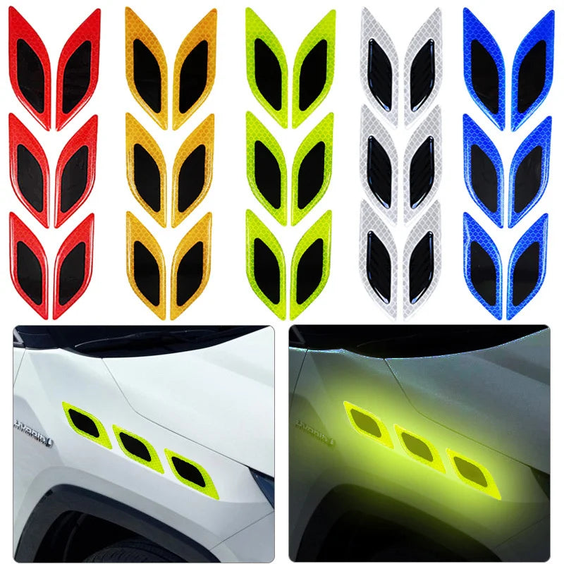 Anti Collision Reflective Sticker Reflector Wheel Trunk