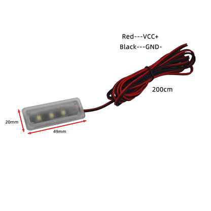 Interior Dc 12V Multicolor Music Strip Under Dash Lighting