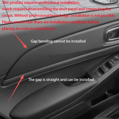 For Audi SQ7 LED Interior Ambient Strip RGB Fiber Optic