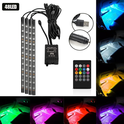 Neon Bar Interior Ambient Mood Foot Cigarette USB Lighter