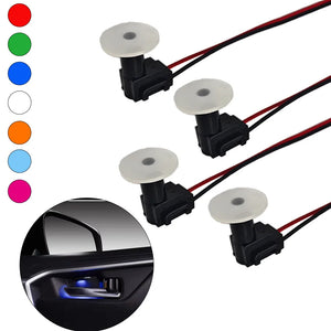 4PCS Door Handle Ambient 20MM Guide Cap 12V Interior