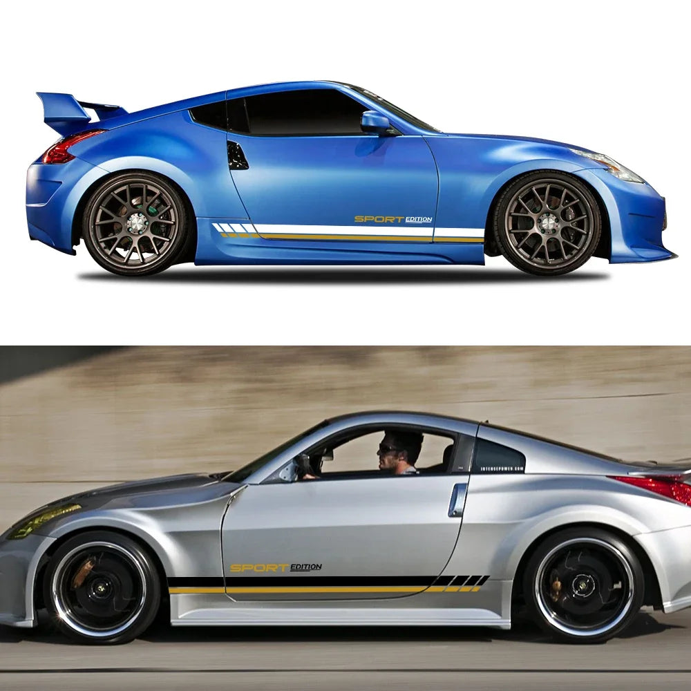 For Nissan Z-Cars 350Z 370Z Fairlady Side Sticker Body Racing