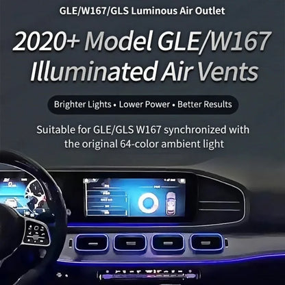 For Mercedes Benz Gle Gls W167 Colour Air Vents Ambient