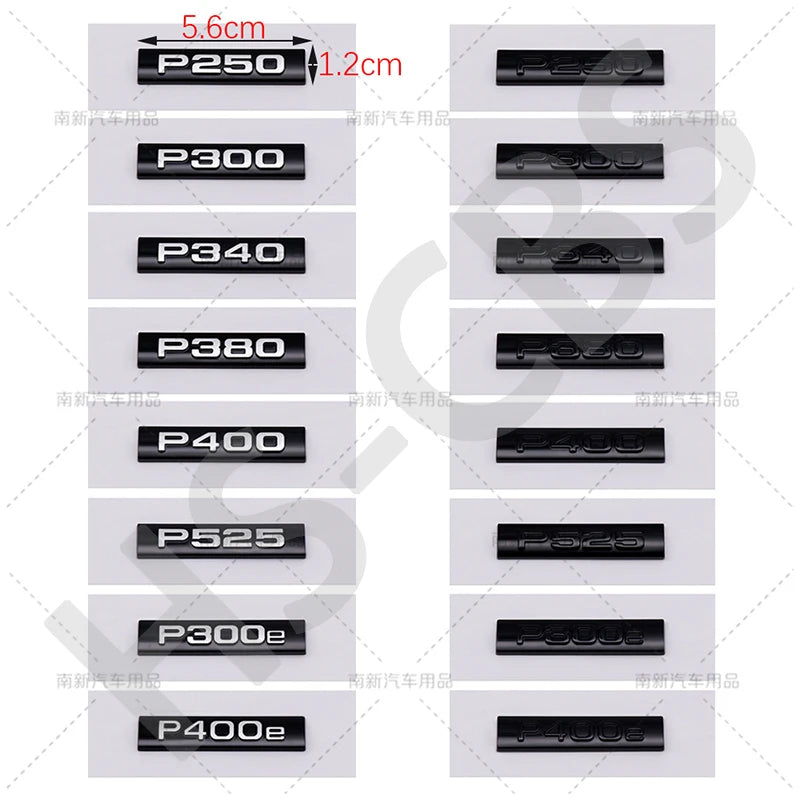 For Range Rover Velar Defender P250 Rear Trunk Emblem Interior