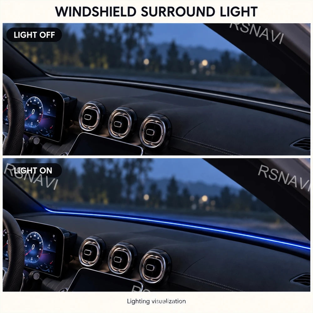 For Mercedes-Benz C-Class W206 2022-2025 Windshield-Side