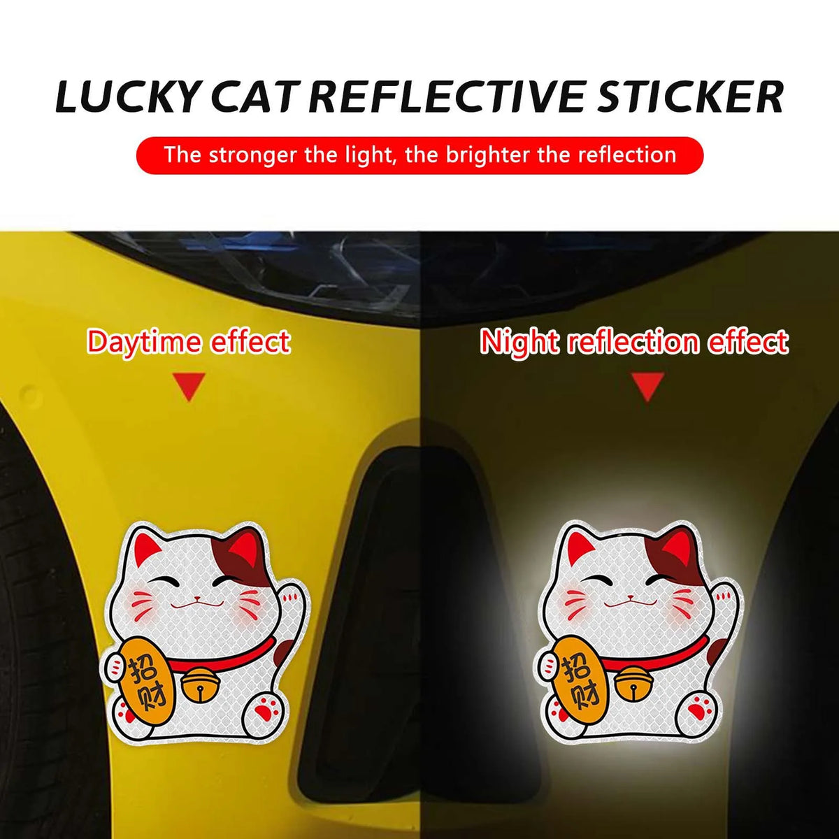 For Friend Family Neighbors Gift Cartoon Animal Reflective