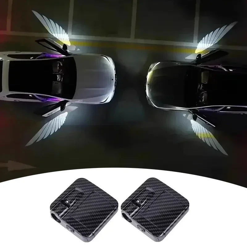 Angel Wings Welcome Supplies Atmosphere Door Lighting Floor