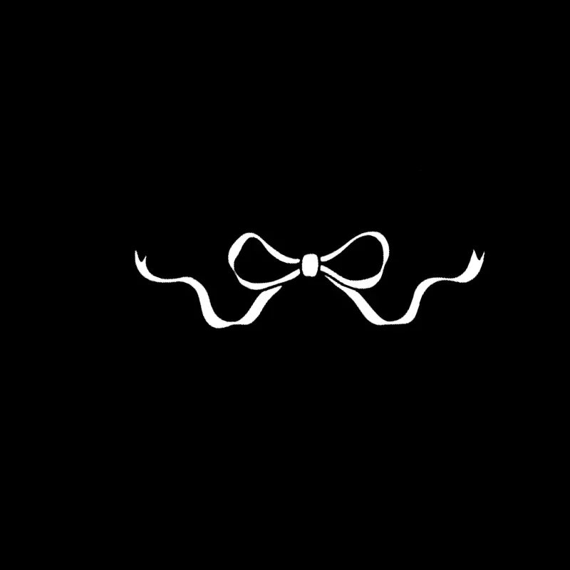 Bow Stickers Window Coquette Trendy Bumper Sticker External