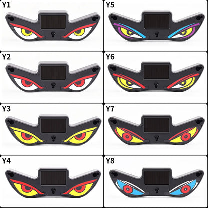 Devil Eyes Warning Lighting Ambient Solar type-c Charging Cool