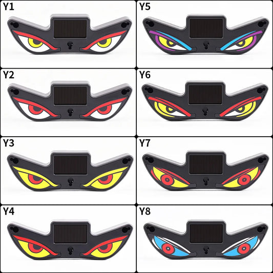 Solar Devil Eyes Powered Interior Ambient Dynamic Expression Cool