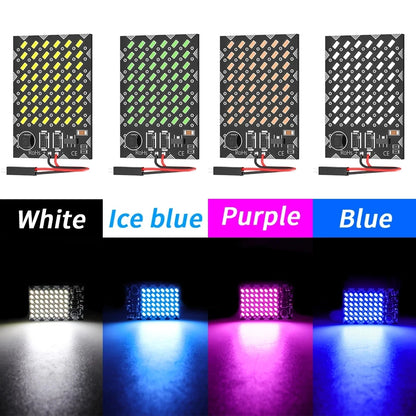 1PCS dc12v-24v 48SMD Warm White T10 ba9s Festoon W5W