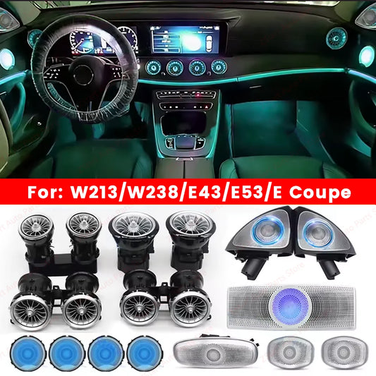 For Mercedes Benz E-Class W213 Coupe Air Vents 3D Rotating
