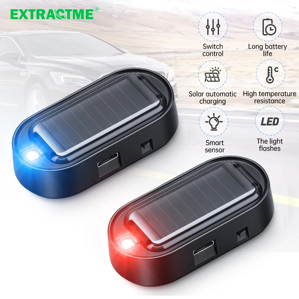 Extractme Simulation Solar anti-theft Immobiliser Alarm Warning