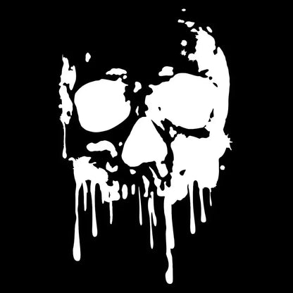 Skull Pattern Sticker Custom Stickers Motorcycle Exterior Parts