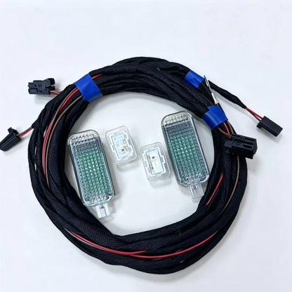For Audi A3 8V 2013- 2018 Set Indoor Footwell Foot Wire Harness