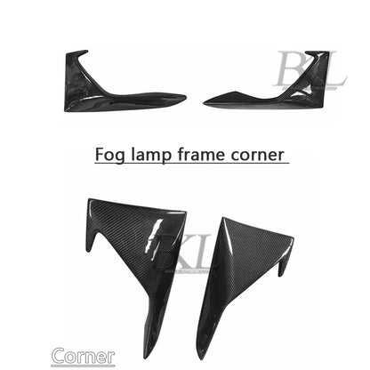 For BMW M2 F87 Carbon Fiber Front Bumper Wrap Protective Corner