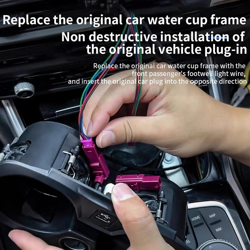For BMW G20 G22 G80 G82 Colors Cup Holder G42 M2 M3 M4 I3 I4