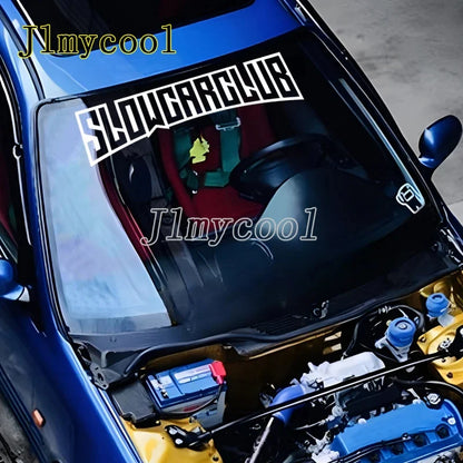 Jdm Decal Slow Club Creative Fashion Sticker Cars Trucks