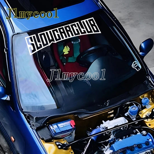 Jdm Decal Slow Club Creative Fashion Sticker Cars Trucks