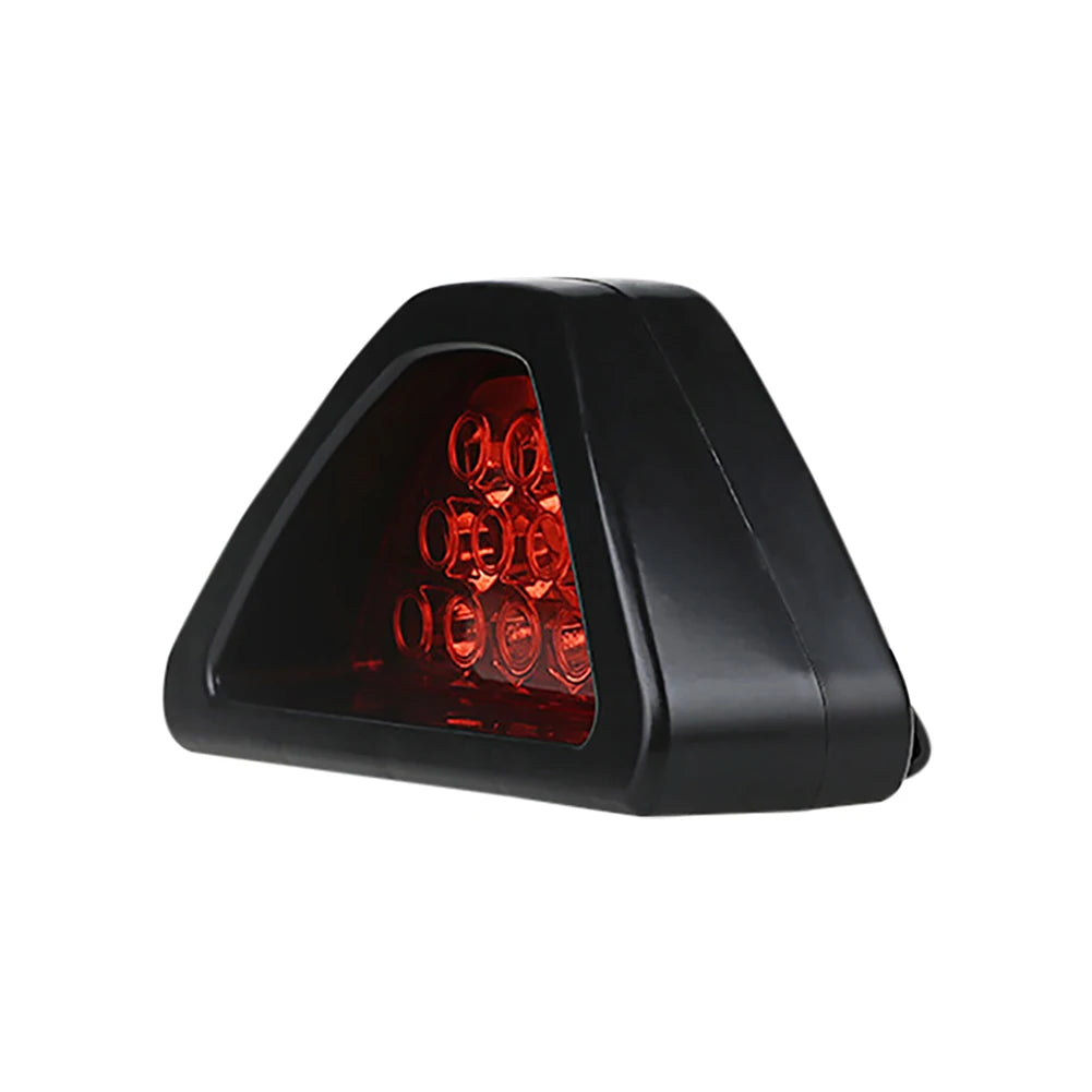 Tail Super Bright Flash Warning F1 Triangle Sporty 12LED