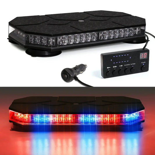 12V 24V Roof Strobe Warning Safety Magnetic Mount Smart