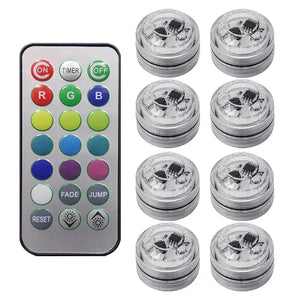 Wireless Adhesive Interior Ambient Remote Control Decor Roof Foot