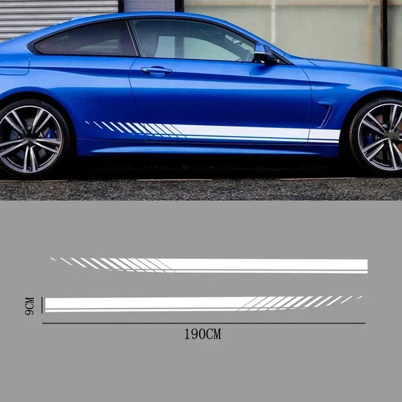 For Audi Ford Toyota Honda Mercedes-Benz 2PCS Body Stickers