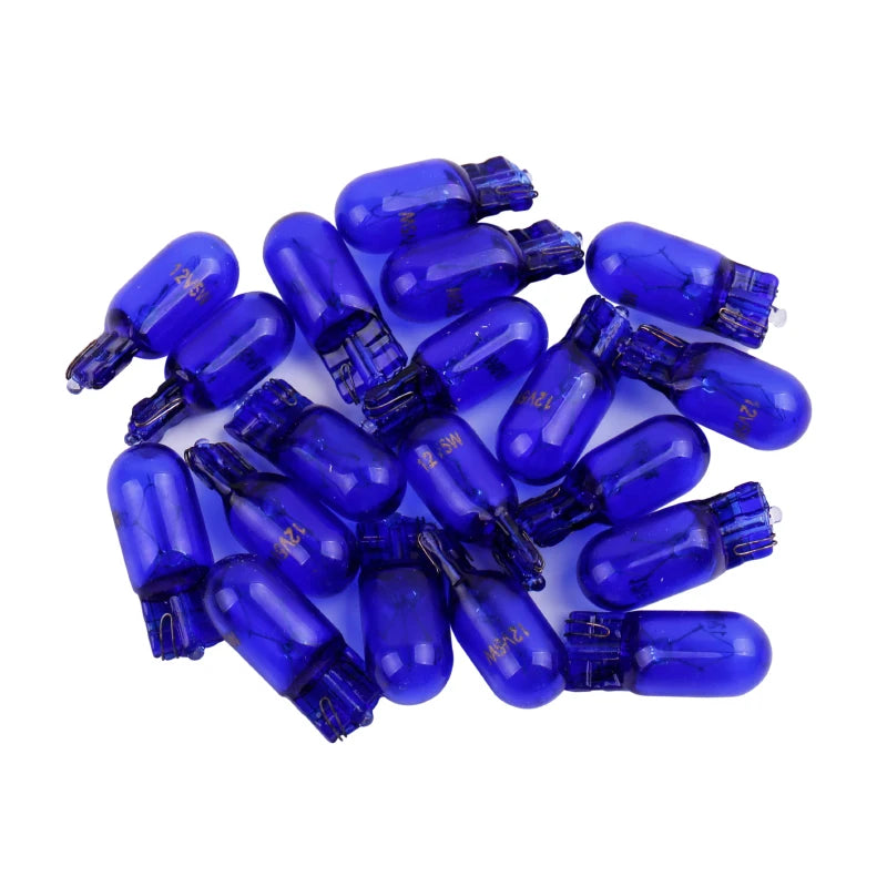 10PCS Naturel Glass Halogen T10 W5W 501 194 Clear