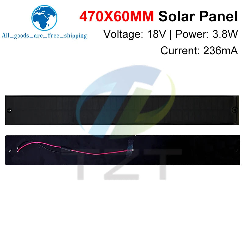 For Light Cell Phone Toys Chargers 18V 3.8w 236MA MINI Solar