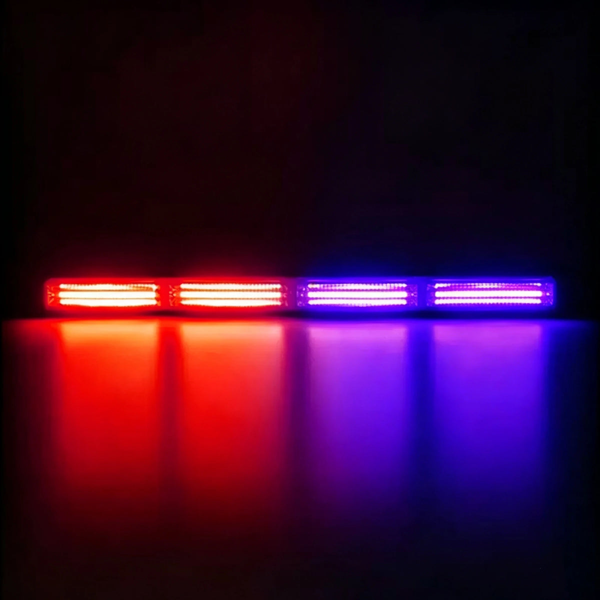 For Vehicles Red Blue Bright Linear Cob Emergency Strobe Bar