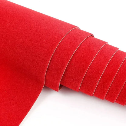 Soft Velvet Cloth Sticker Fluff Fabric Suede Wrapping Film