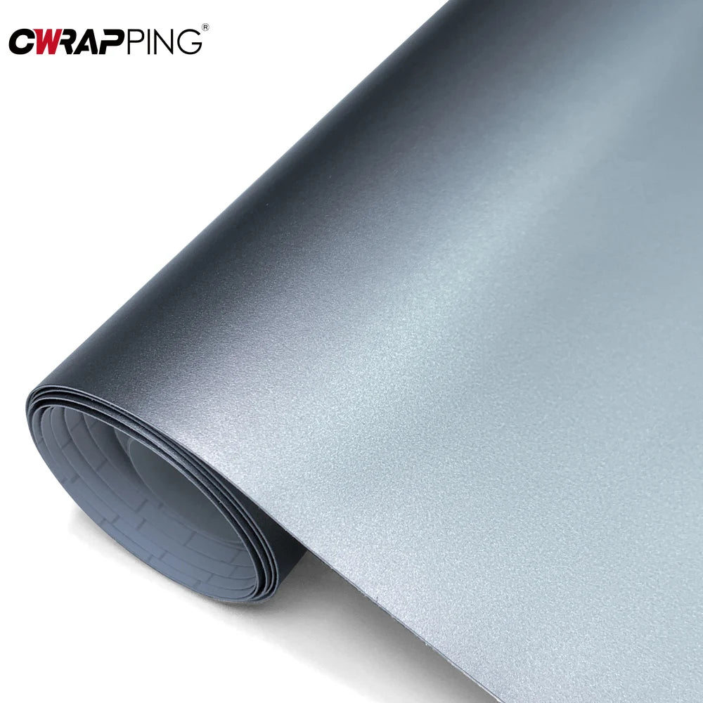 Matte Stickers self-adhesive Gray Vinyl Film Scooter Computer