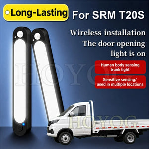 For Srm T20S 2019-2026 Trunk Motion Sensor USB Rechargeable On