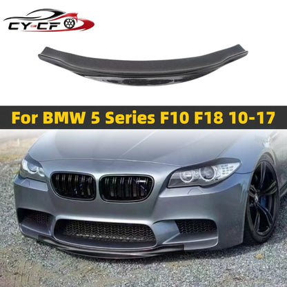 For BMW 5 Series F10 M5 2012 2016 Front Bumper Lip Spoiler
