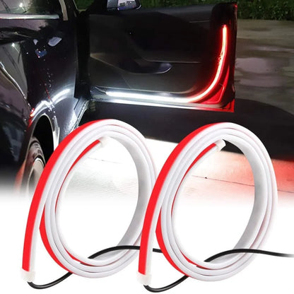 12V Door Opening Warning Welcome Decor Strip Strobe Signal