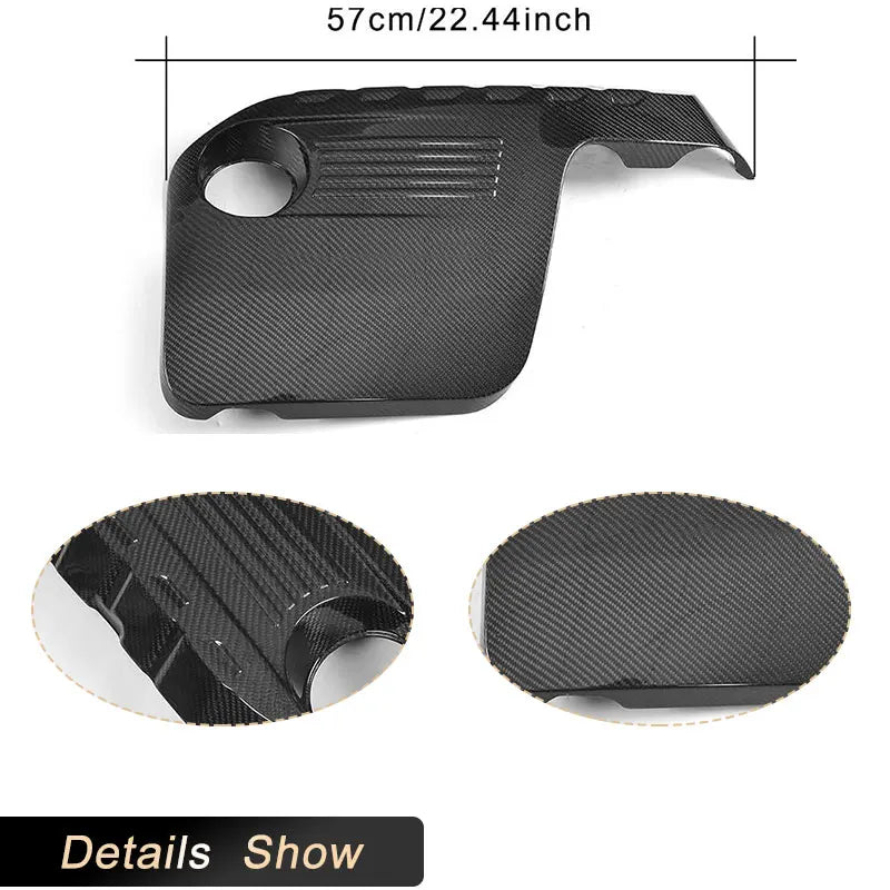 For BMW F80 M3 F82 F83 Front Engine Cover Trim M4 2014-2019 Hood