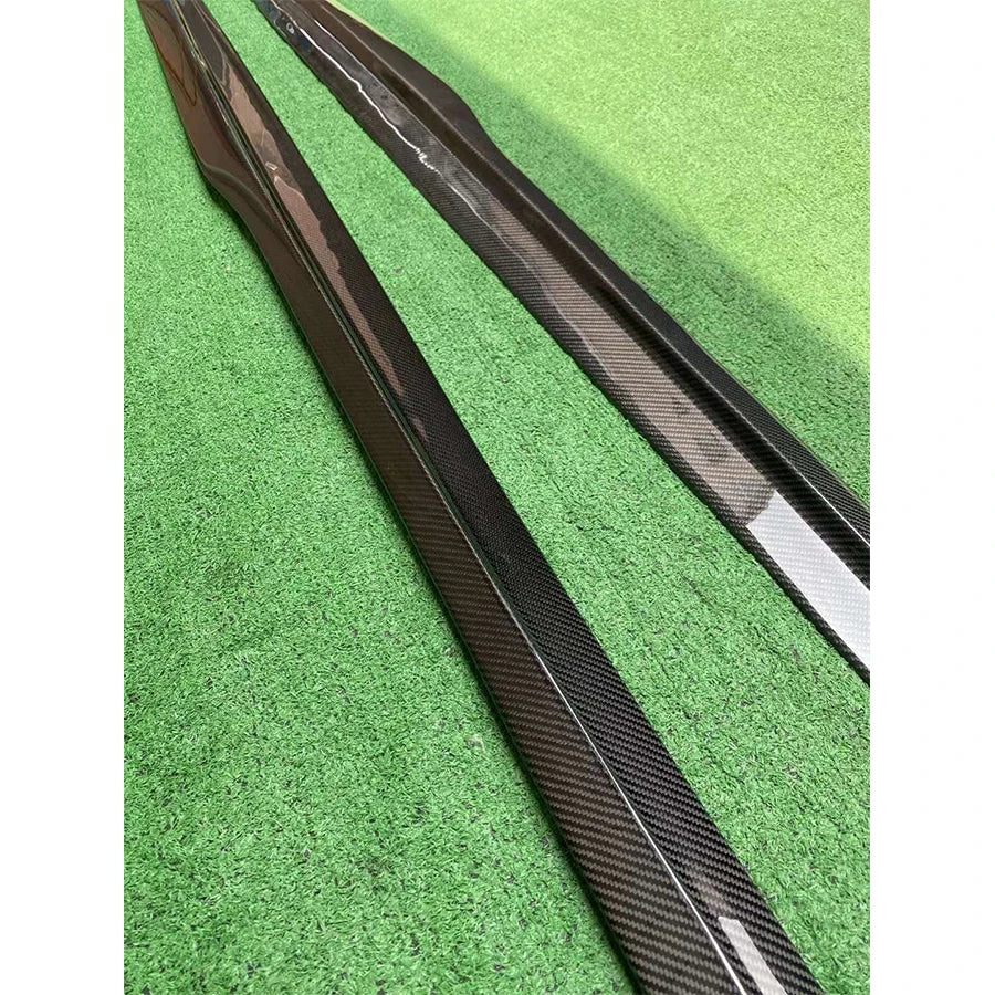 For BMW 3 Series F30 F35 Carbon Fiber Side Skirts Bumper