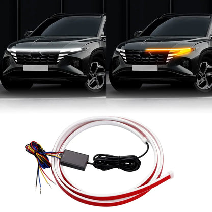 Daytime Running Strip Start Scan Yellow Turn Signal Indicator