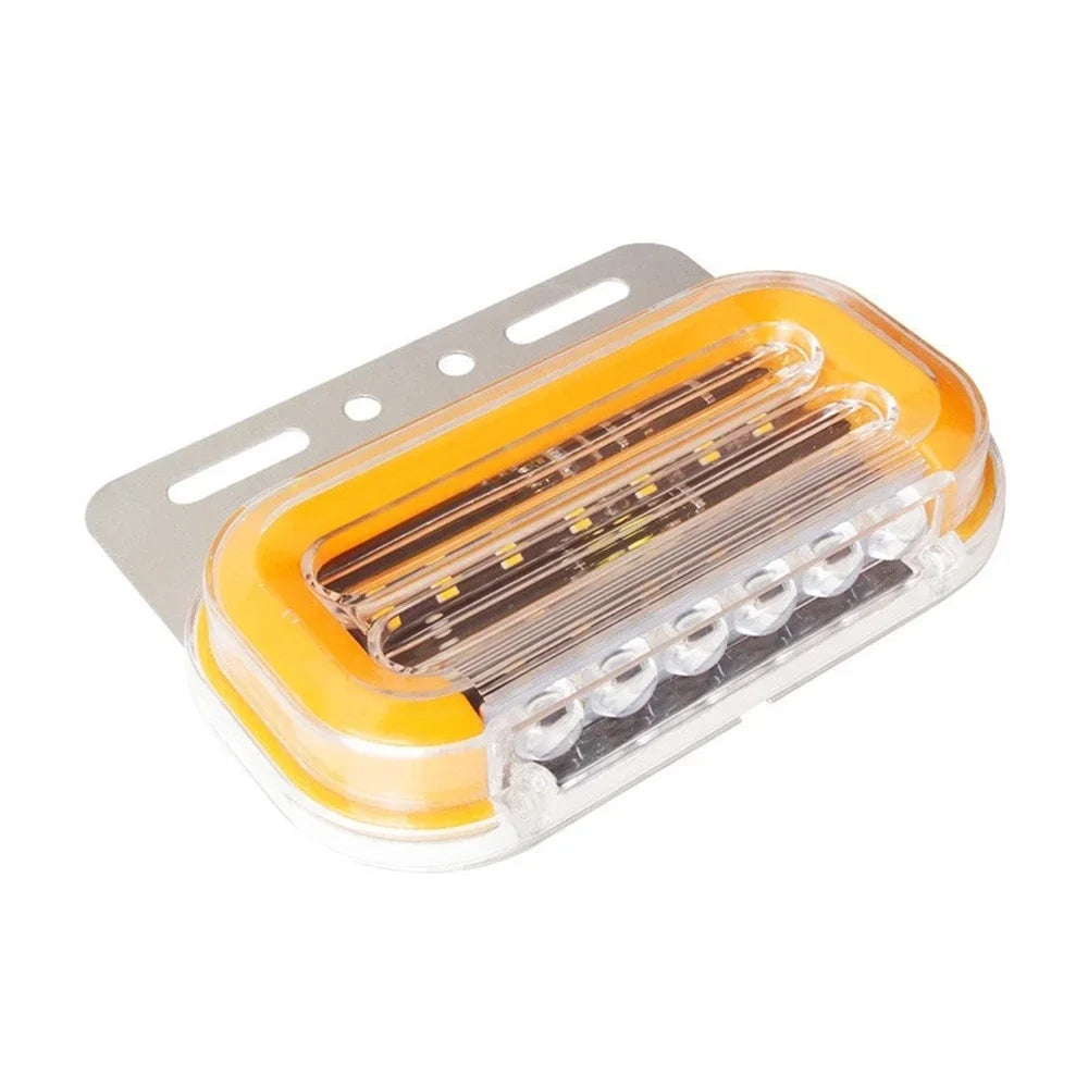 For Trailer Clearance Lamp Dynamic Turn 4PCS 12V 24V Cargo Truck