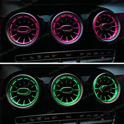 For Mercedes Benz C-class W205 Air Vent Color Front Rear Air
