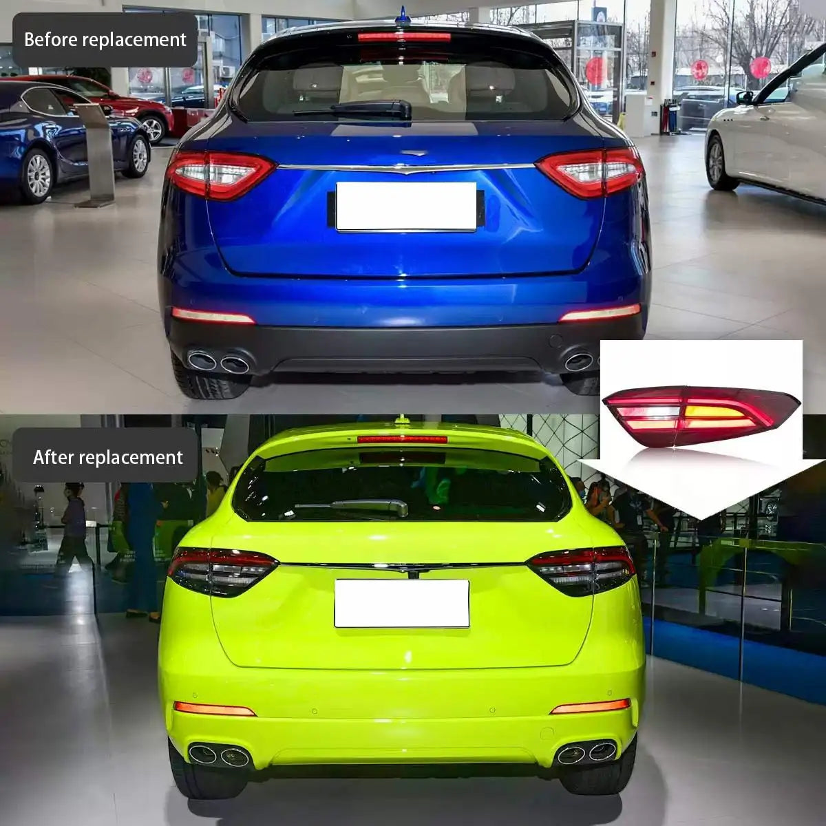 For Maserati Levante Upgraded Taillights Plug Play Body Kit Drl