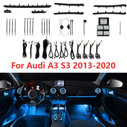 For Audi A3 2013-2020 Without Air In Ambient Lighting Kit Vent