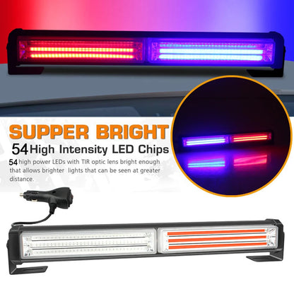 2-section Cob Work Strobe Warning Modes 12V 24V Cigarette