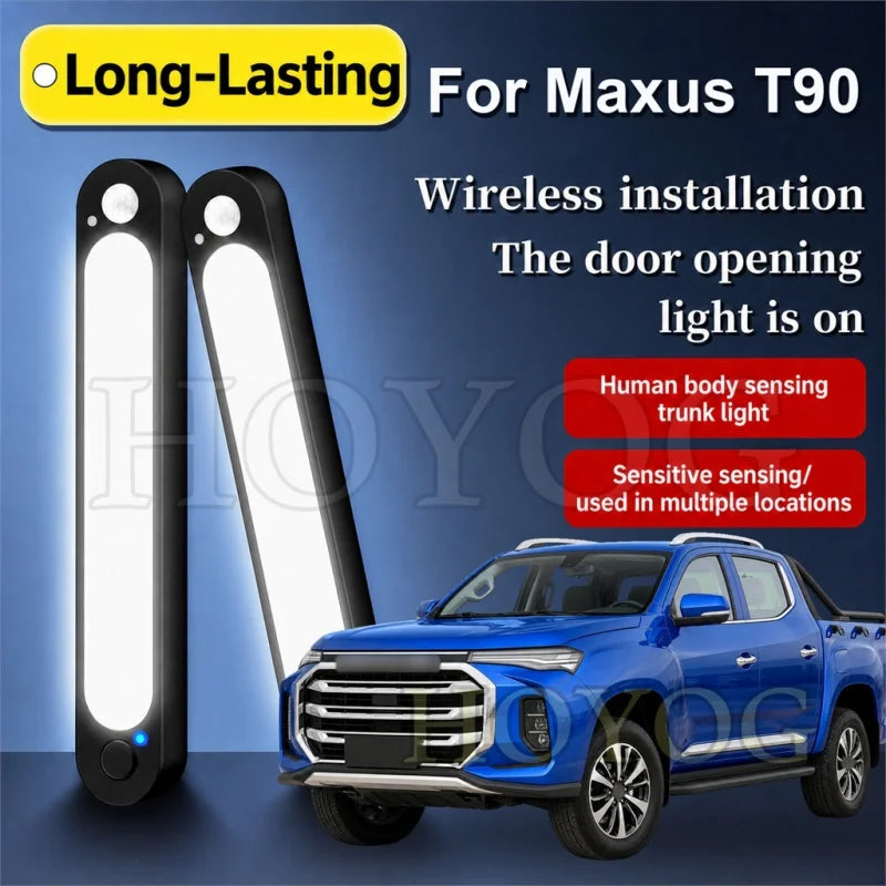 For Maxus T90 2021-2026 Boot Motion Sensor Cordless USB